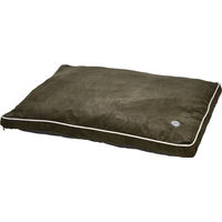 Produktbild von Bobby Hundekissen Ollie Kaki Velours 120 x 80 cm