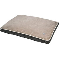 Produktbild von Bobby Hundekissen Ollie XL aus Velours in Grau 140 x 90 cm
