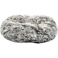 Produktbild von Bobby Hundekissen Poilu aus Plüsch Schwarz Weiß 88 x 58 x 20 cm