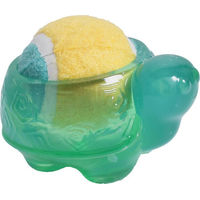 Produktbild von Bobby Hundespielzeug Carapace Wurfspielzeug aus Gummi Grün L 8,6 x B 10,6 x H 6,6 cm