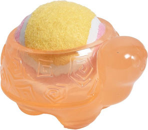 Produktbild von Bobby Hundespielzeug Carapace Wurfspielzeug aus Gummi Orange
