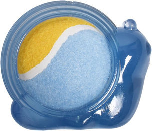 Produktbild von Bobby Hundespielzeug Coquille Wurfspielzeug aus TPR Blau