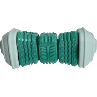 Produktbild von Bobby Hundespielzeug Onigiri Intelligenzspielzeug aus Nylon Grün L 14,5 x B 6,5 x H 6,5 cm