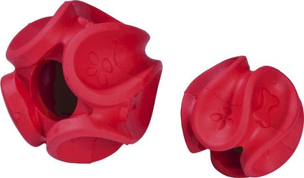 Bobby Kauspielzeug WAVE Mittel aus Gummi Rot – Bild 1 von 2