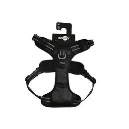Produktbild von Bobby Rando Walk Hundegeschirr aus Nylon reflektierend verstellbar Schwarz Größe L - 1 Stk.