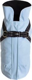 Bobby Regenjacke für Hunde in Eisblau wasserdicht Größe 56XL – Bild 1 von 1