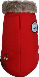 Produktbild von Bobby Wattierte Hundejacke Finlande Rot Größe M
