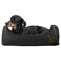 Produktbild von Bodyguard Hundebett Sofa Bed Schwarz Größe S aus Polyester