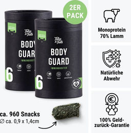Bodyguard Hundefutter Lamm Monoprotein Sensitive zur Unterstützung des Immunsystems 325g Dose – Bild 1 von 1