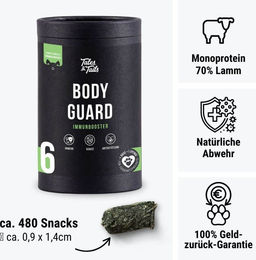 Bodyguard Nassfutter Lamm Monoprotein Sensitive zur Unterstützung des Immunsystems 325g Dose – Bild 1 von 1