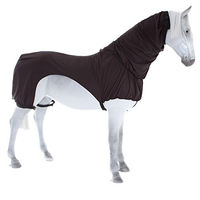 Produktbild von Boett Sweet Itch Light Pferdedecke aus Polyester in Dunkelbraun Größe 85-115
