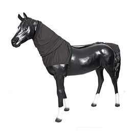 Boett Top & Tail Mähnen- und Schweifschutz für Pferde in Schwarz und Dunkelbraun Größe 80-115 cm – Bild 1 von 7