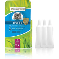 Produktbild von Bogacare Bogaprotect Spot-On für Katzen gegen Zecken und Flöhe 3x1,2ml - 3 x 1,2 ml