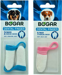 bogadent Anti-Plaque Finger Gebisspflege für Hunde Adult 2 x 2 Stück – Bild 1 von 3