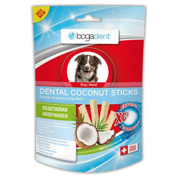 bogadent Dental Coconut Sticks Zahnpflege-Snack für Hunde vegan ohne tierisches Protein - 50 g – Bild 1 von 3