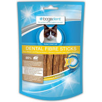 Produktbild von bogadent DENTAL FIBRE STICKS Zahnpflege für Katzen mit Huhn 3x50g