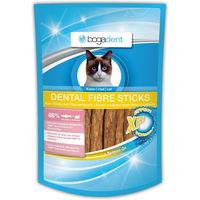 Produktbild von bogadent Dental Fibre Sticks Zahnpflege Lachs für Katzen 3x50g