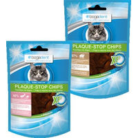Produktbild von Bogadent Plaque-Stop Chips Katze Huhn 50 g - 50 g