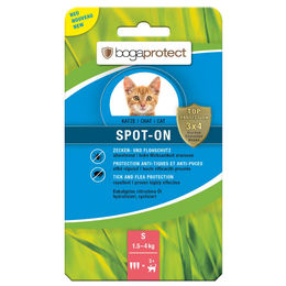 bogaprotect Spot-On für Katzen S 3x0,7 ml Flüssigkeit – Bild 1 von 1