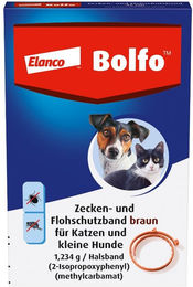 Bolfo Floh- und Zeckenschutzband für Katzen und kleine Hunde Braun - 1 Stk. – Bild 1 von 5