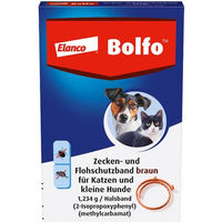 Produktbild von Bolfo Floh- und Zeckenschutzband für Katzen und kleine Hunde Braun - 1 Stk.