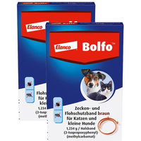 Produktbild von Bolfo Floh- und Zeckenschutzband für Katzen und kleine Hunde mit 35 cm Länge