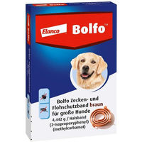 Produktbild von Bolfo Flohschutzband braun für große Hunde 1 Halsband