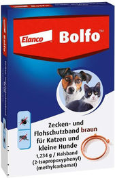Bolfo Flohschutzband braun für Katzen und kleine Hunde 1 Stück – Bild 1 von 1