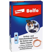 Produktbild von Bolfo Flohschutzband braun für Katzen und kleine Hunde 1 Stück