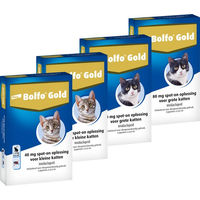 Produktbild von Bolfo Gold Spot-On Flöhmittel für Katzen 80 mg 2 Pipetten