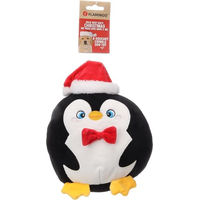 Produktbild von Bollo Flamingo Plüschspielzeug für Hunde Schwarz Weihnachtsspielzeug
