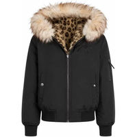 Produktbild von Bomberjacke Pénélope LeoLyon Damen Schwarz aus Polyester und Acryl