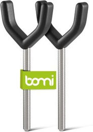 Bomi Schutzgitter 2er Set mit Y-Spindel aus Metall in Schwarz – Bild 1 von 2