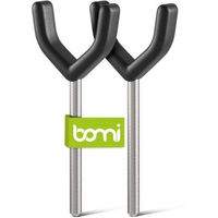 Produktbild von Bomi Schutzgitter 2er Set mit Y-Spindel aus Metall in Schwarz
