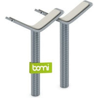 Produktbild von Bomi Schutzgitter Y-Adapter 2er Set aus Metall in Silber