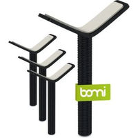 Produktbild von Bomi Schutzgitter Zubehör Set mit 4er Y-Adapter aus Metall in Schwarz