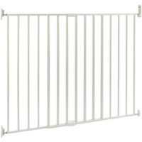 Produktbild von Bomi Tierschutzgitter Maja Treppenschutz aus Metall Weiß 82-142 cm