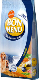 Produktbild von Bon Menu Adult Hundefutter Mediterranes Rezept Huhn und Schwein 2 x 15 kg - 2 x 15 kg