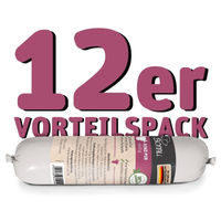 Produktbild von Bonali Hundewurst Rind pur glutenfrei 12x 600g