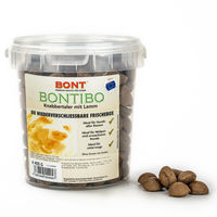 Produktbild von Bontibo Knabbertaler Kausnack Lamm 400g