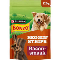 Produktbild von Bonzo Beggin' Strips Kausnack für Hunde Adult 6 x 120 g