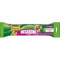 Produktbild von Bonzo Megabone Kausnack für Hunde 12 x 200 Gramm