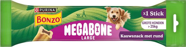 Bonzo Megabone Kausnack für Hunde 3 x 200 Gramm – Bild 1 von 2