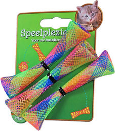 Boon 3 Fun Tubes Intelligenzspielzeug für Katzen bunt – Bild 1 von 2