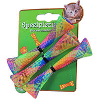 Produktbild von Boon 3 Fun Tubes Intelligenzspielzeug für Katzen bunt