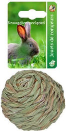 Boon Grasball aus Naturmaterial mit Glöckchen 10 cm Spielzeug – Bild 1 von 4