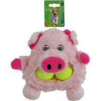 Produktbild von Boon Kauspielzeug Schweinchen aus Plüsch in Rosa