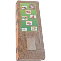 Produktbild von Boon Kratzbrett aus Karton XL für Katzen 50 x 22 cm Braun