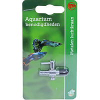Produktbild von Boon Luftventil Metall 2-Wege in Silber für Fische