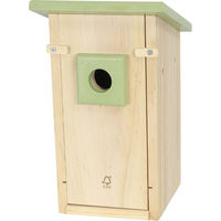 Produktbild von Boon Meisenkasten aus Naturholz mit Spitzdach